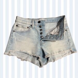 NWOT Windsor Light Wash Denim Jean Shorts